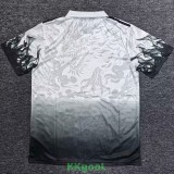 25-26 RMA Black White Polo Short Sleeve (龙)