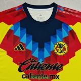 25-26 Club America Yellow Fans Soccer Jersey (Caliente)