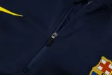 25-26 BAR Royal blue Half Pull Tracksuit #B2502(半拉链)