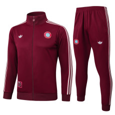 25-26 Bayern Jujube red Jacket Tracksuit #A2506