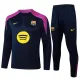 25-26 BAR Royal blue Half Pull Tracksuit #B2502(半拉链)