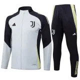 25-26 JUV Grey Black Jacket Tracksuit #A879