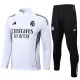 25-26 RMA White Half Pull Tracksuit #B2505(半拉链)