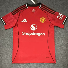 25-26 Man Utd Home Fans Soccer Jersey
