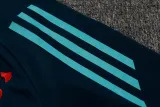 25-26 Flamengo Royal blue Half Pull Tracksuit (半拉链)