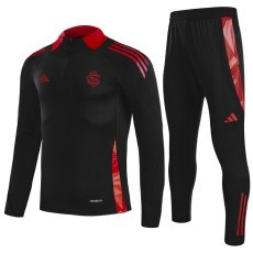 25-26 Internacional Black Half Pull Tracksuit (半拉链)