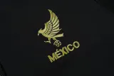 25-26 Mexico Black Kids Jacket Tracksuit