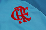 25-26 Flamengo Blue Half Pull Tracksuit (半拉链)