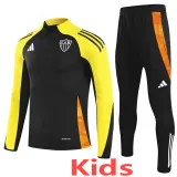 25-26 Atletico Mineiro Black Kids Half Pull Tracksuit (童装)(半拉链)