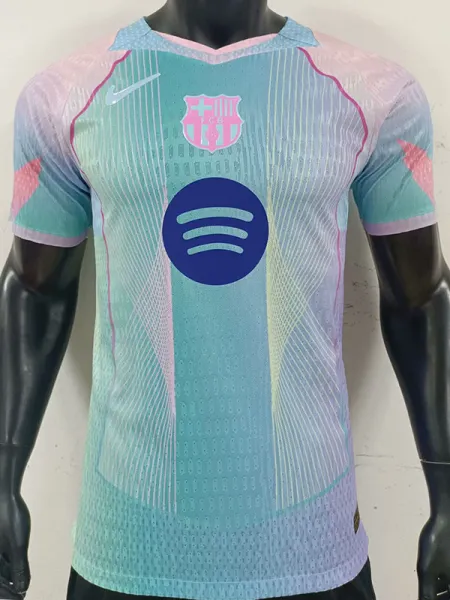 25-26 BAR Pink Blue Special Edition Player Version Training Shirts