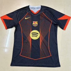 25-26 BAR Special Edition Black Red Fans Training Shirts