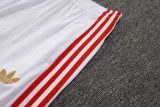 25-26 Bayern White Half Pull Tracksuit #B2520(半拉链)
