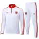 25-26 Bayern White Half Pull Tracksuit #B2520(半拉链)