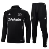 25-26 Inter Miami Black Half Pull Tracksuit #B2521(半拉链)