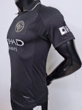 25-26 Man City Away Black Player Version Soccer Jersey
