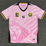 25-26 Cameroon Pink Fans Soccer Jersey