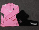 25-26 Inter Miami Pink Half Pull Tracksuit #B2523(半拉链)