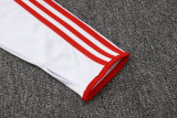 25-26 Bayern White Half Pull Tracksuit #B2520(半拉链)