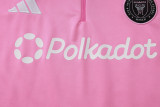 25-26 Inter Miami Pink Half Pull Tracksuit #B2523(半拉链)