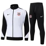 25-26 Corinthians White Jacket Tracksuit #A2509
