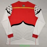 2016-2017 Palestina FC White Long Sleeve Retro Soccer Jersey (长袖)