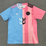 25-26 Inter Miami Blue Pink Special Edition Fans Soccer Jersey *双拼