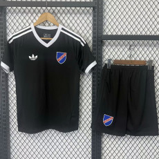 25-26 Colo-Colo 100th Anniversary Black Kids Soccer Jersey