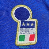 1994 Italy Home Long Sleeve Retro Soccer Jersey (长袖)