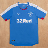 2015-2016 Rangers Home Retro Soccer Jersey