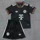 25-26 Bayern Black Kids Soccer Jersey
