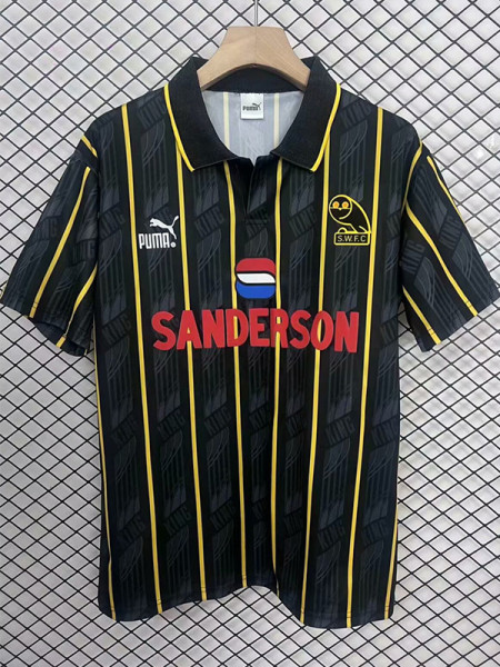 1993-1995 Sheffield Wednesday Away Retro Soccer Jersey