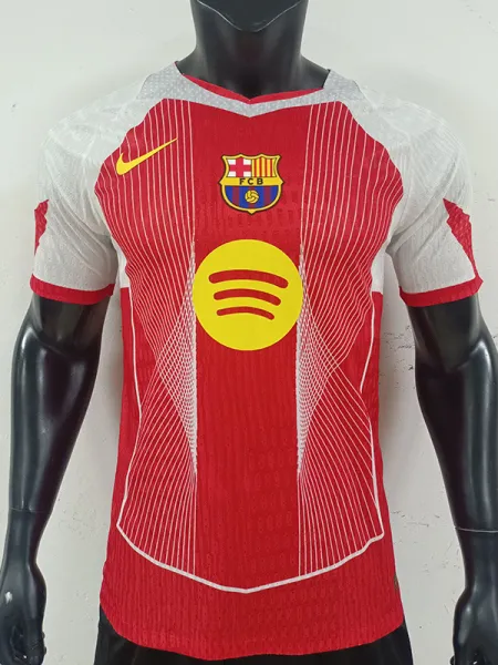 25-26 BAR Red Special Edition Player Version Training Shirts
