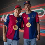 24-25 BAR Home Player Version Soccer Jersey