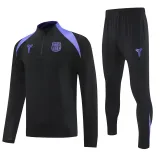 25-26 BAR Black Half Pull Tracksuit (半拉链)