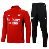 25-26 ARS Red Half Pull Tracksuit #B2518(半拉链)