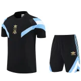 25-26 Argentina Black Training Short Suit