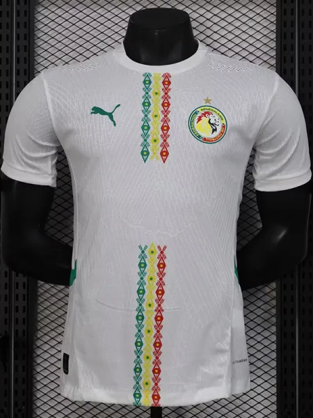 24-25 Senegal Home Player Version Soccer Jersey (带星)