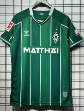 25-26 Werder Bremen Green Fans Soccer Jersey