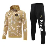 25-26 PSG Yellow Hoodie Tracksuit (卫衣套装)