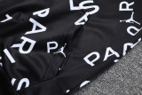 25-26 PSG Black Hoodie Tracksuit (卫衣套装)
