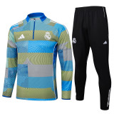25-26 RMA Blue Half Pull Tracksuit #B2524(半拉链)