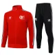 25-26 Flamengo Red Jacket Tracksuit #A2517