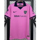 2013-2014 Boca Juniors Pink Long Sleeve Retro Soccer Jersey (长袖)