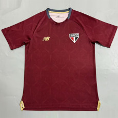 25-26 Sao Paulo Brown Red Training shirts