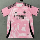 24-25 RMA Pink White Special Edition Fans Training Shirts