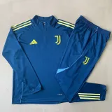25-26 JUV Royal blue Half Pull Tracksuit #B2532(半拉链)