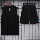 25-26 Brazil Blue Tank top and shorts suit