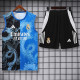 25-26 RMA Black blue Tank top and shorts suit