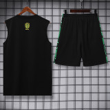 25-26 Brazil Green Tank top and shorts suit