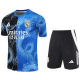 25-26 RMA Black blue Training Short Suit